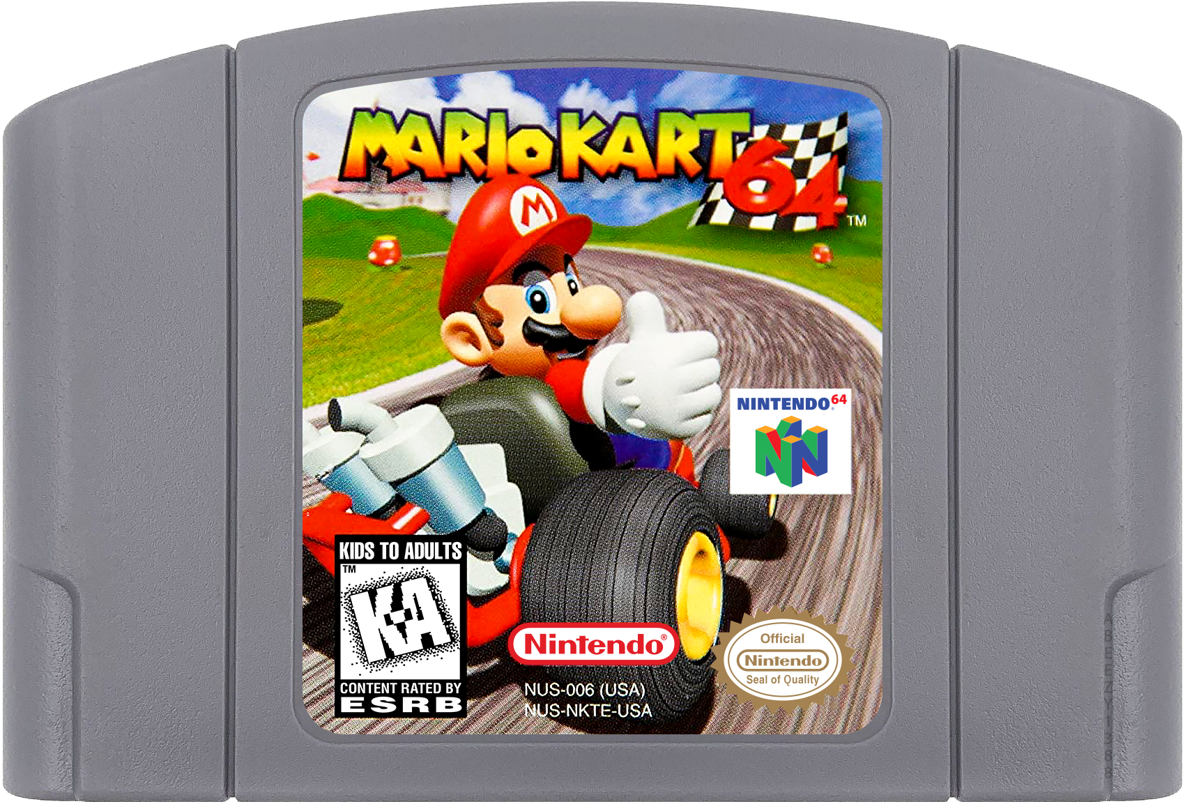 Mario Kart 64 cartridge